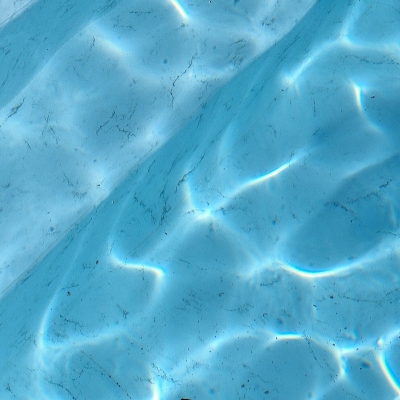 img Membrane de piscine blanche marbrée